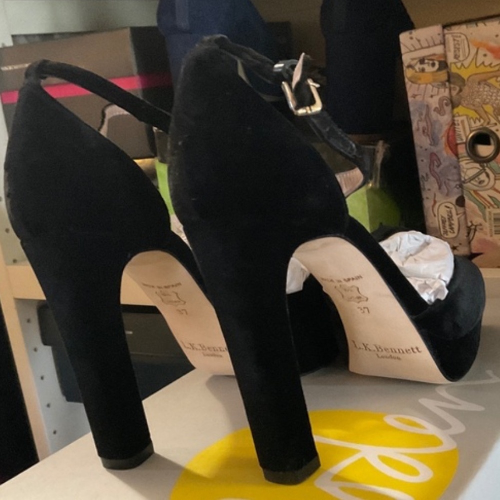 LK Bennett platform heels